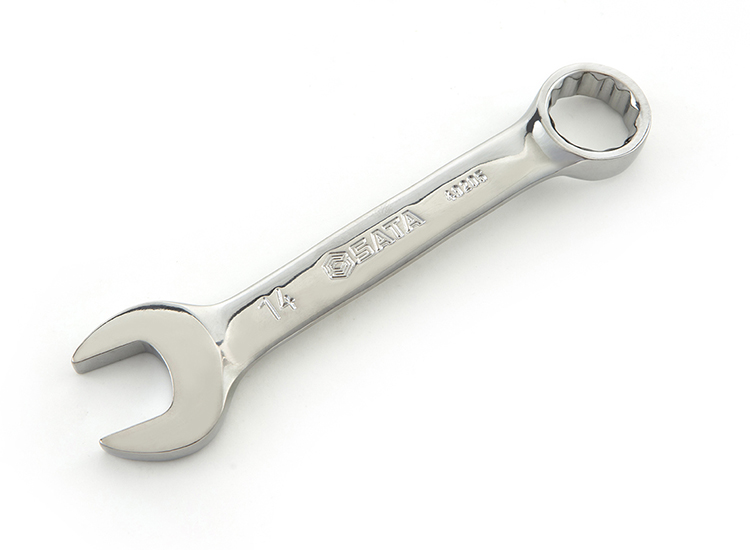 全抛光两用短扳手14MM